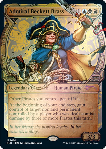 Image for Admiral Beckett Brass (Rainbow Foil) (1410) [Secret Lair Drop Series]