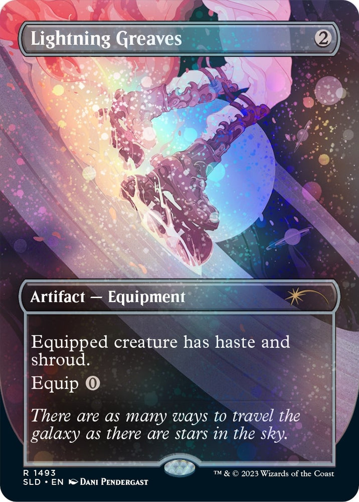 Image for Lightning Greaves (1493) (Galaxy Foil) (1493) [Secret Lair Drop Series]
