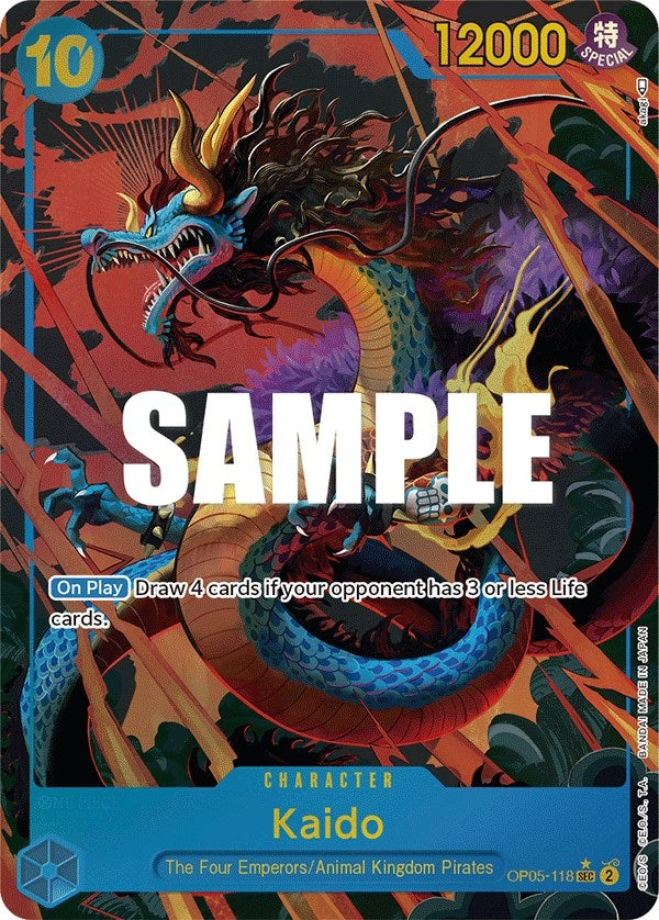 Kaido (118) (Alternate Art) (OP05-118) (OP05)