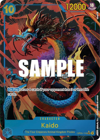 Kaido (118) (Alternate Art) (OP05-118) (OP05)