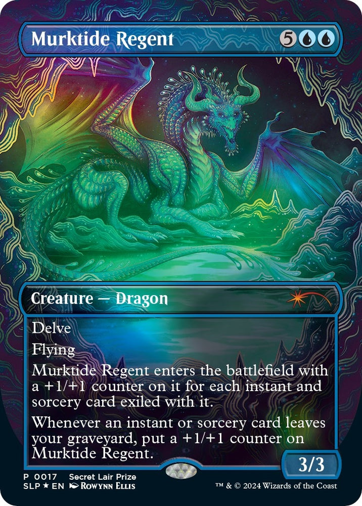 Image for Murktide Regent (17) [Secret Lair Showdown]