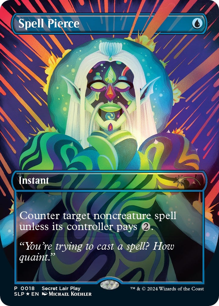 Image for Spell Pierce (18) [Secret Lair Showdown]
