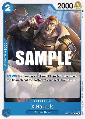 Image for X.Barrels (OP05-056) - One Piece Card Game