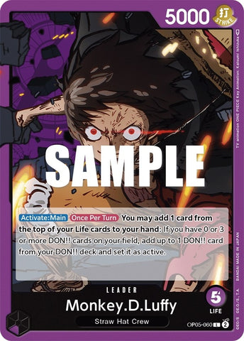Monkey.D.Luffy (060) (OP05-060) (OP05)