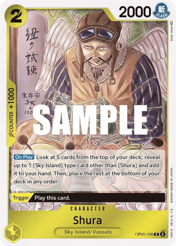 Image for Shura (OP05-106) - One Piece Card Game