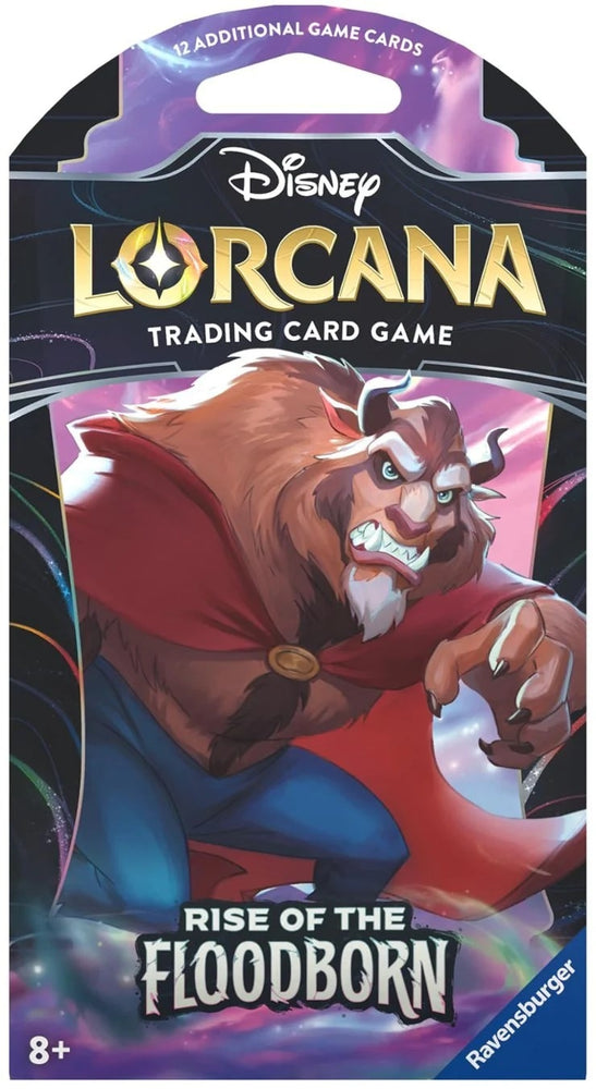 Image for Disney Lorcana: Rise of the Floodborn Sleeved Booster Pack [Rise of the Floodborn]