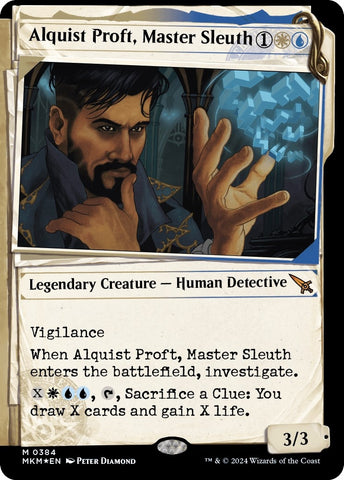 Image for Alquist Proft, Master Sleuth (Showcase) (Invisible Ink) (384) [Murders at Karlov Manor]