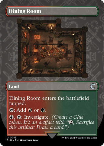 Image for Dining Room (Borderless) (15) [Ravnica: Clue Edition]
