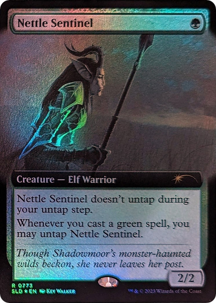 Image for Nettle Sentinel (Extended Art) (773) [Secret Lair Drop Series]