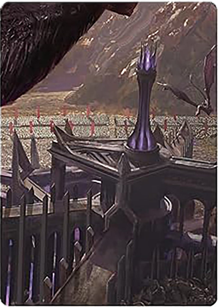 Image for Minas Morgul, Dark Fortress Art Card (24) [Art Series: Universes Beyond: The Lord of the Rings: Tales of Middle-earth]