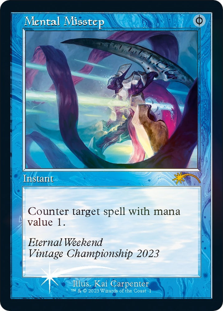 Image for Mental Misstep (Retro Frame) (1) [MagicFest Cards]