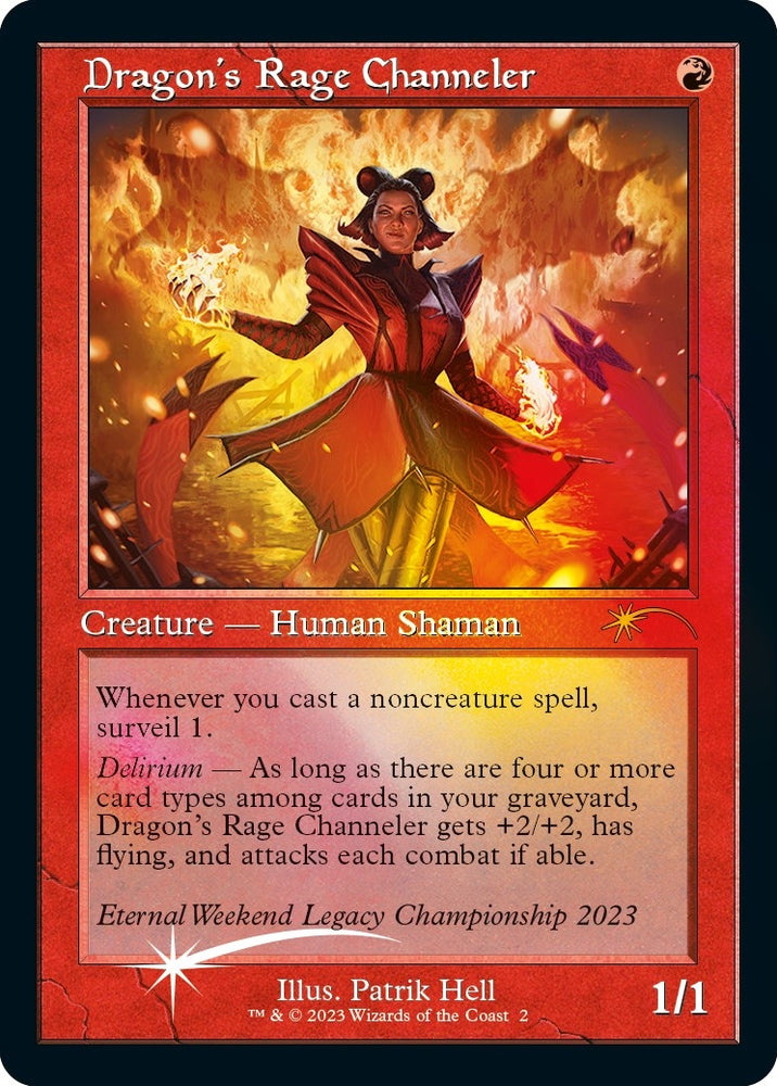 Image for Dragon's Rage Channeler (Retro Frame) (2) [MagicFest Cards]
