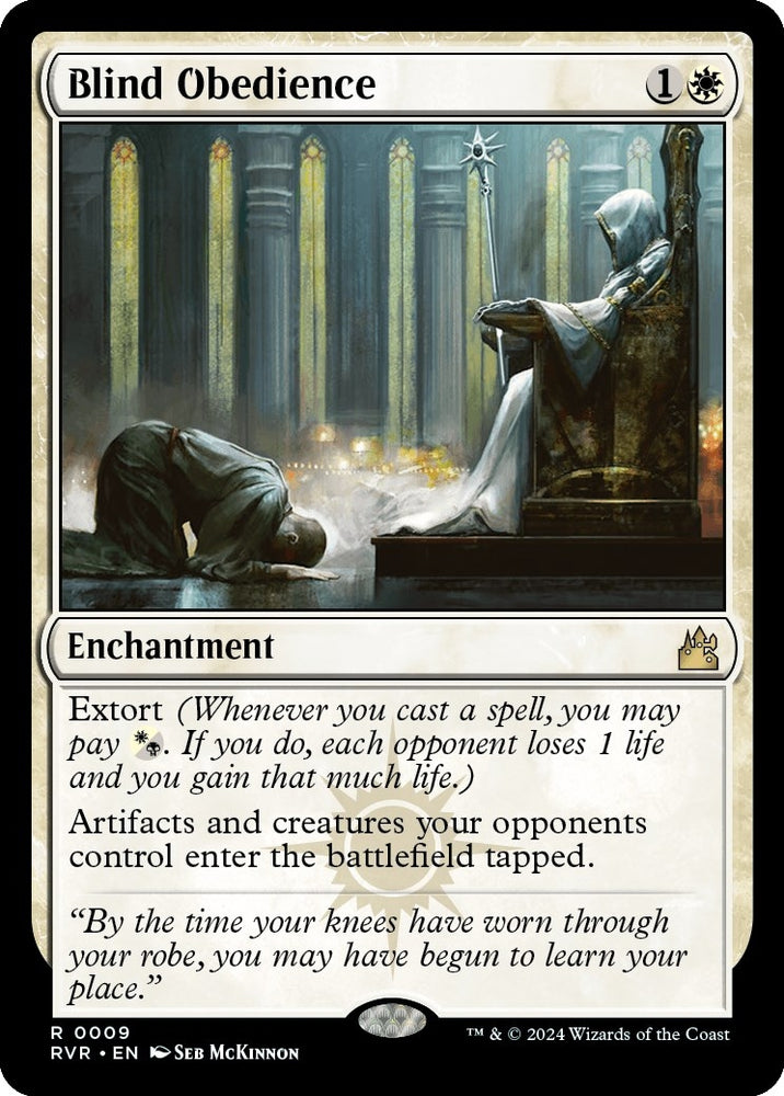 Image for Blind Obedience (9) [Ravnica Remastered]