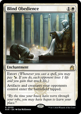 Image for Blind Obedience (9) [Ravnica Remastered]