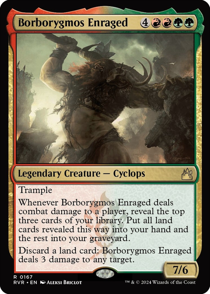Image for Borborygmos Enraged (167) [Ravnica Remastered]