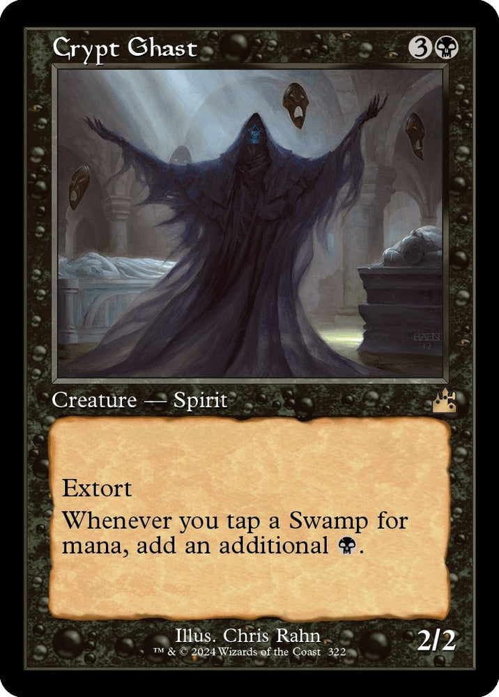 Image for Crypt Ghast (Retro Frame) (322) [Ravnica Remastered]