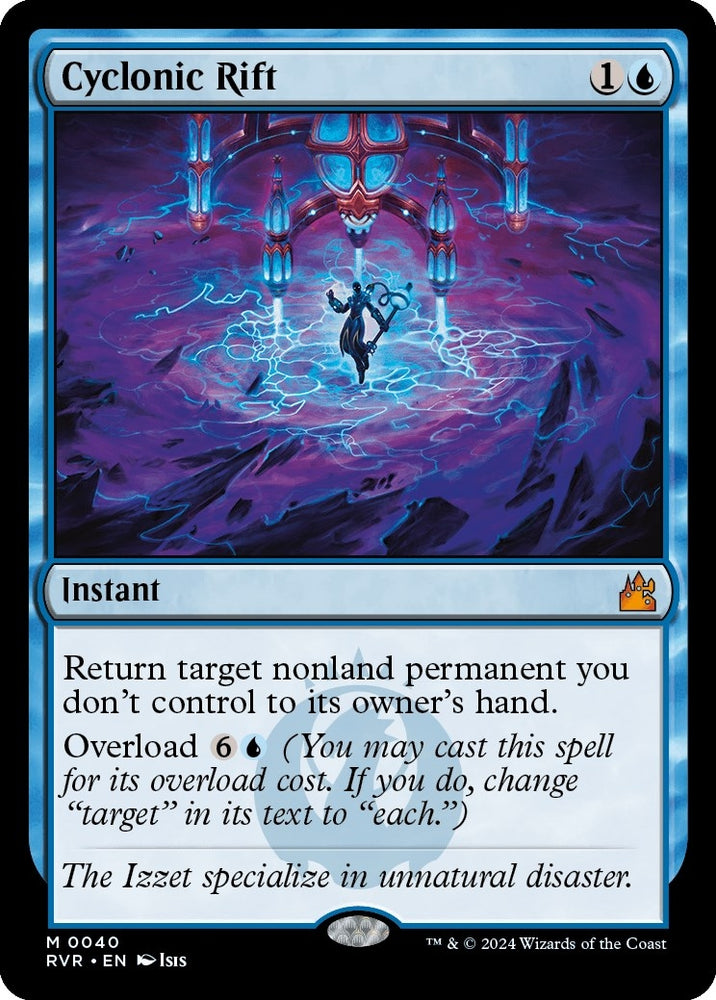 Image for Cyclonic Rift (40) [Ravnica Remastered]
