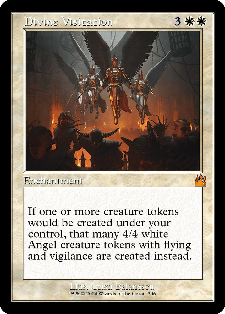 Image for Divine Visitation (Retro Frame) (306) [Ravnica Remastered]