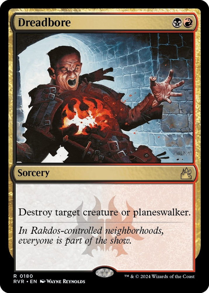 Image for Dreadbore (180) [Ravnica Remastered]