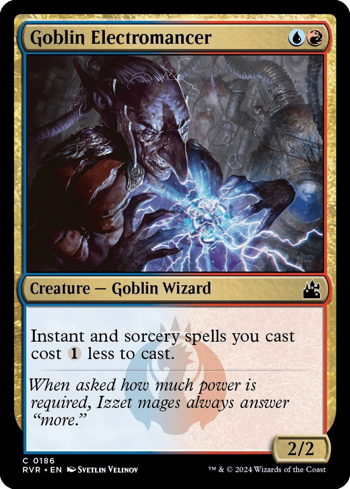 Image for Goblin Electromancer (186) [Ravnica Remastered]