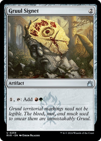 Image for Gruul Signet (259) [Ravnica Remastered]
