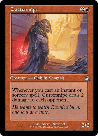 Image for Guttersnipe (Retro Frame) (332) [Ravnica Remastered]
