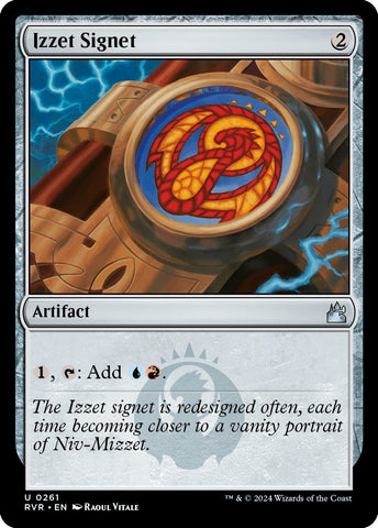 Image for Izzet Signet (261) [Ravnica Remastered]