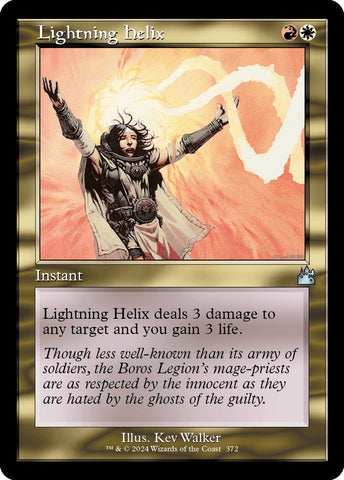 Image for Lightning Helix (Retro Frame) (372) [Ravnica Remastered]