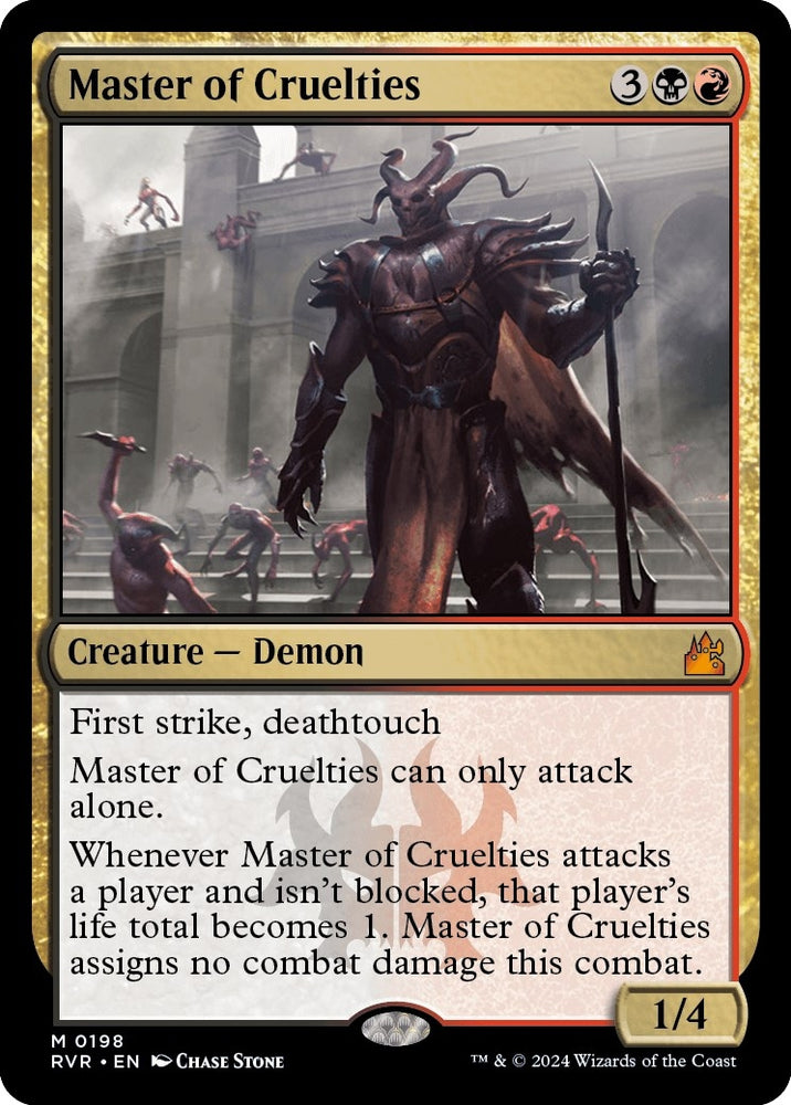 Image for Master of Cruelties (198) [Ravnica Remastered]