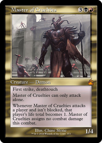 Image for Master of Cruelties (Retro Frame) (373) [Ravnica Remastered]