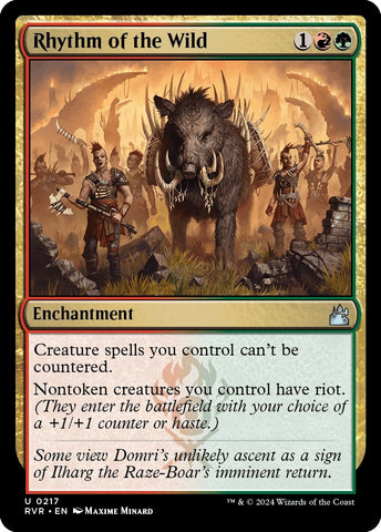 Image for Rhythm of the Wild (217) [Ravnica Remastered]