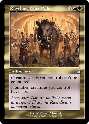 Image for Rhythm of the Wild (Retro Frame) (380) - Magic: The Gathering