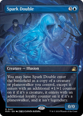 Image for Spark Double (Anime Borderless) (421) [Ravnica Remastered]