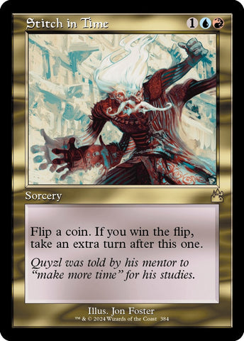 Image for Stitch in Time (Retro Frame) (384) [Ravnica Remastered]
