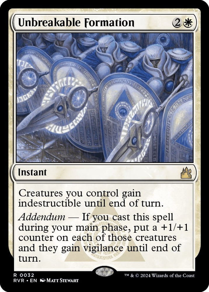 Image for Unbreakable Formation (32) - Magic: The Gathering