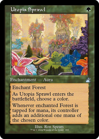 Image for Utopia Sprawl (Retro Frame) (355) [Ravnica Remastered]