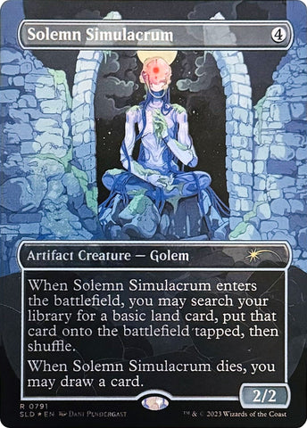 Image for Solemn Simulacrum (0791) (791) [Secret Lair Drop Series]