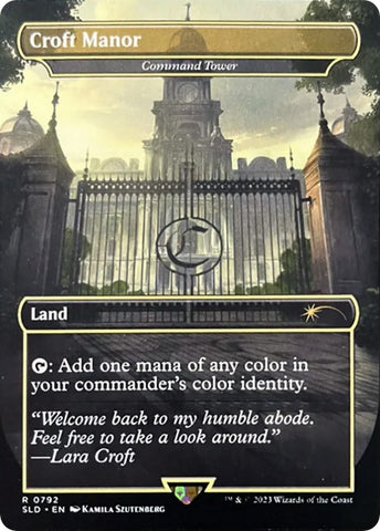 Image for Croft Manor - Command Tower (792) [Secret Lair Drop Series]