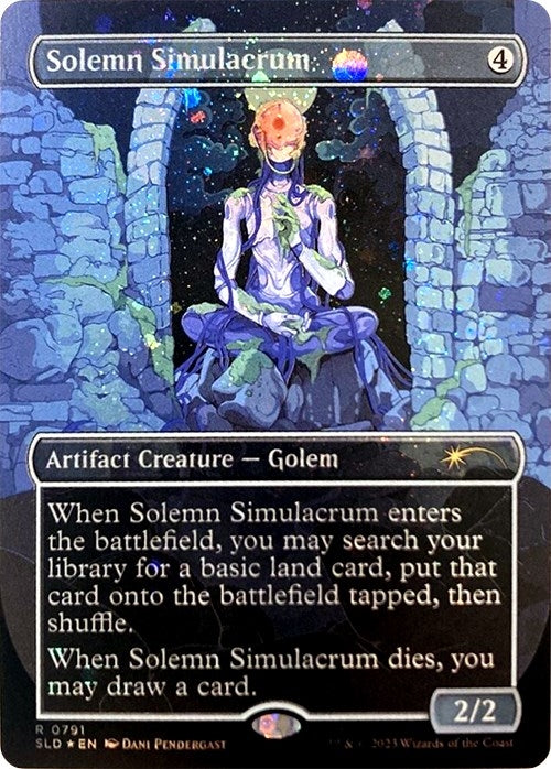 Image for Solemn Simulacrum (0791) (Galaxy Foil) (791) [Secret Lair Drop Series]