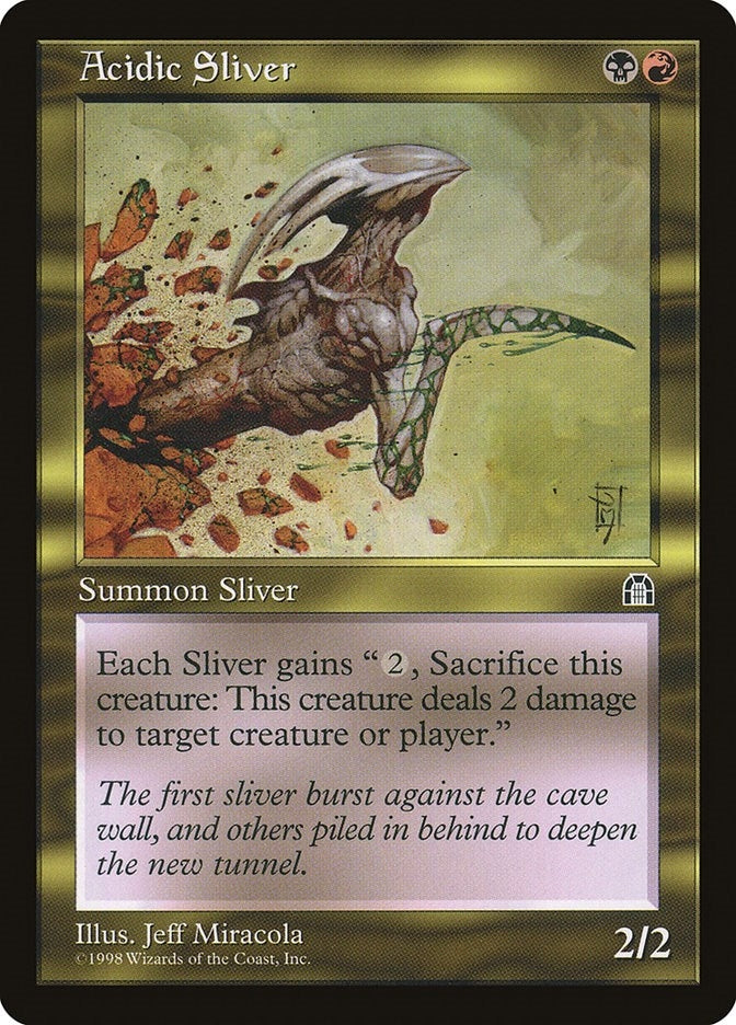 Image for Acidic Sliver [Stronghold]