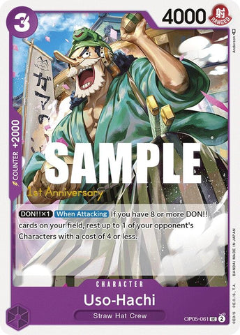 Image for Uso-Hachi (OP05-061) - One Piece Card Game