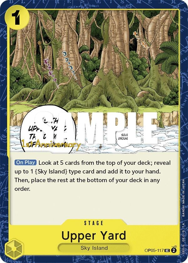 Image for Upper Yard (OP05-117) (OP05 ANN) - One Piece Card Game
