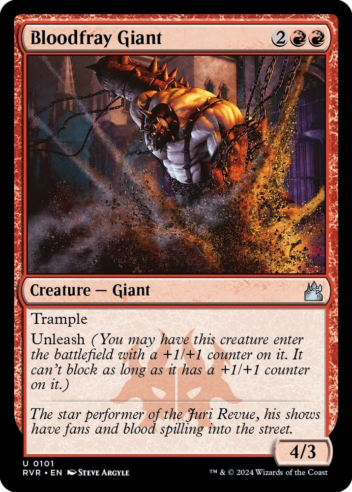 Image for Bloodfray Giant (101) [Ravnica Remastered]