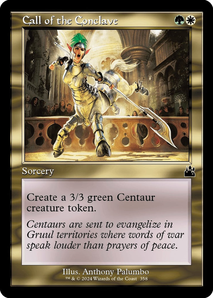 Image for Call of the Conclave (Retro Frame) (358) [Ravnica Remastered]