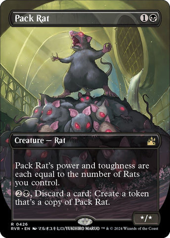 Image for Pack Rat (Anime Borderless) (426) [Ravnica Remastered]