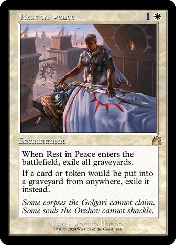 Image for Rest in Peace (Retro Frame) (446) [Ravnica Remastered]