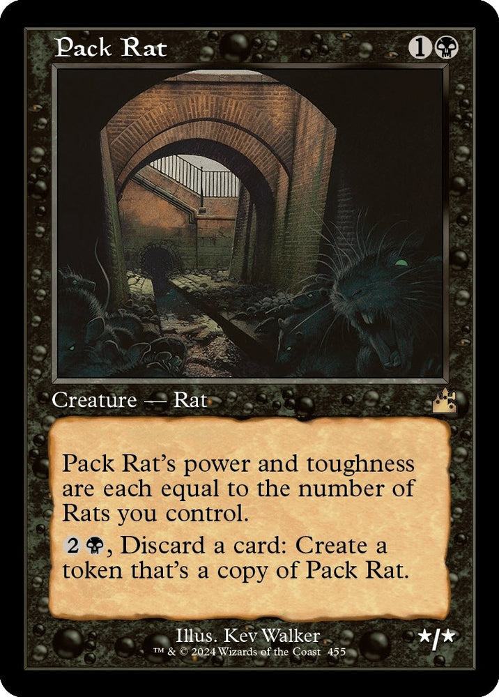 Image for Pack Rat (Retro Frame) (455) [Ravnica Remastered]
