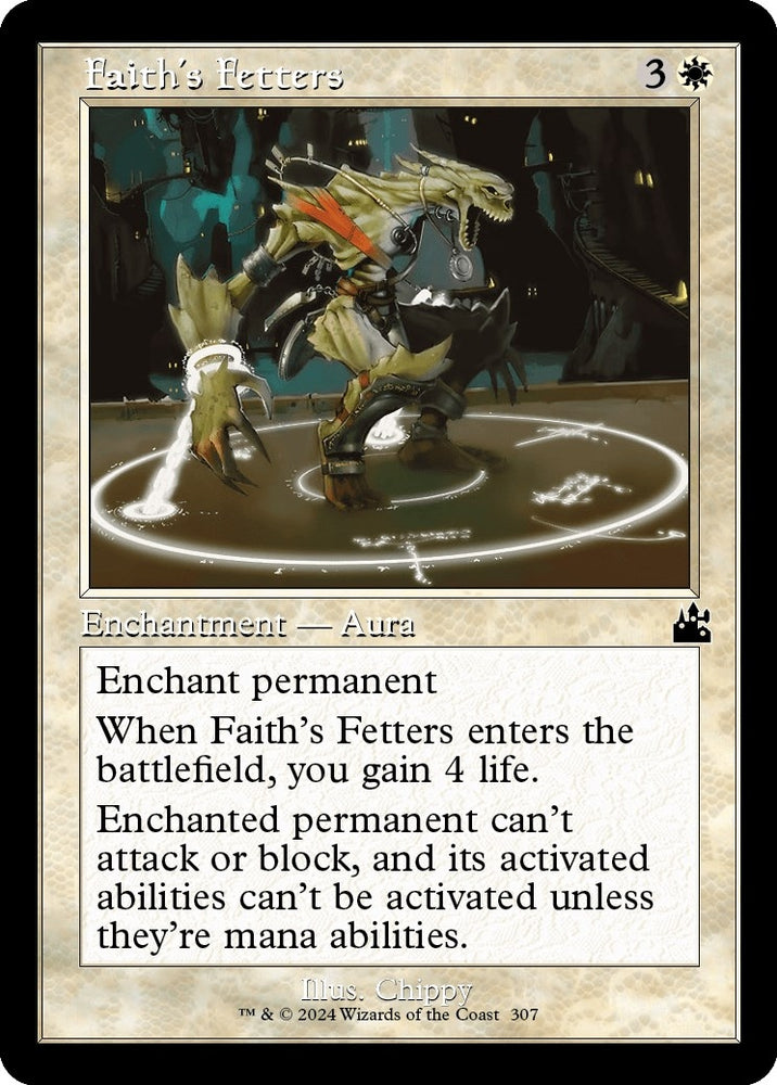 Image for Faith's Fetters (Retro Frame) (307) [Ravnica Remastered]