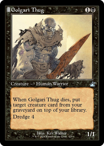 Image for Golgari Thug (Retro Frame) (325) [Ravnica Remastered]