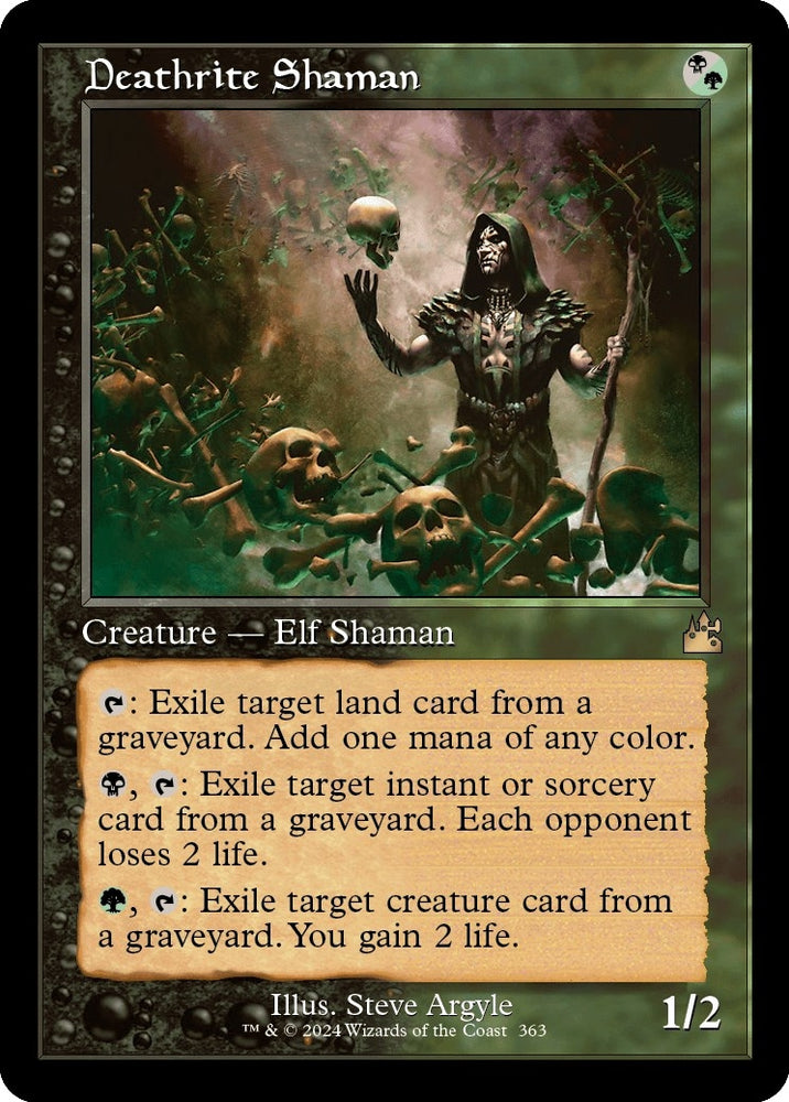Image for Deathrite Shaman (Retro Frame) (363) [Ravnica Remastered]